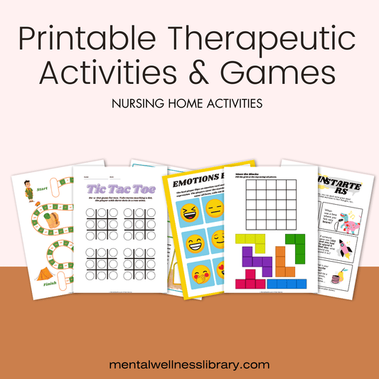 Printable Therapeutic Activities & Games